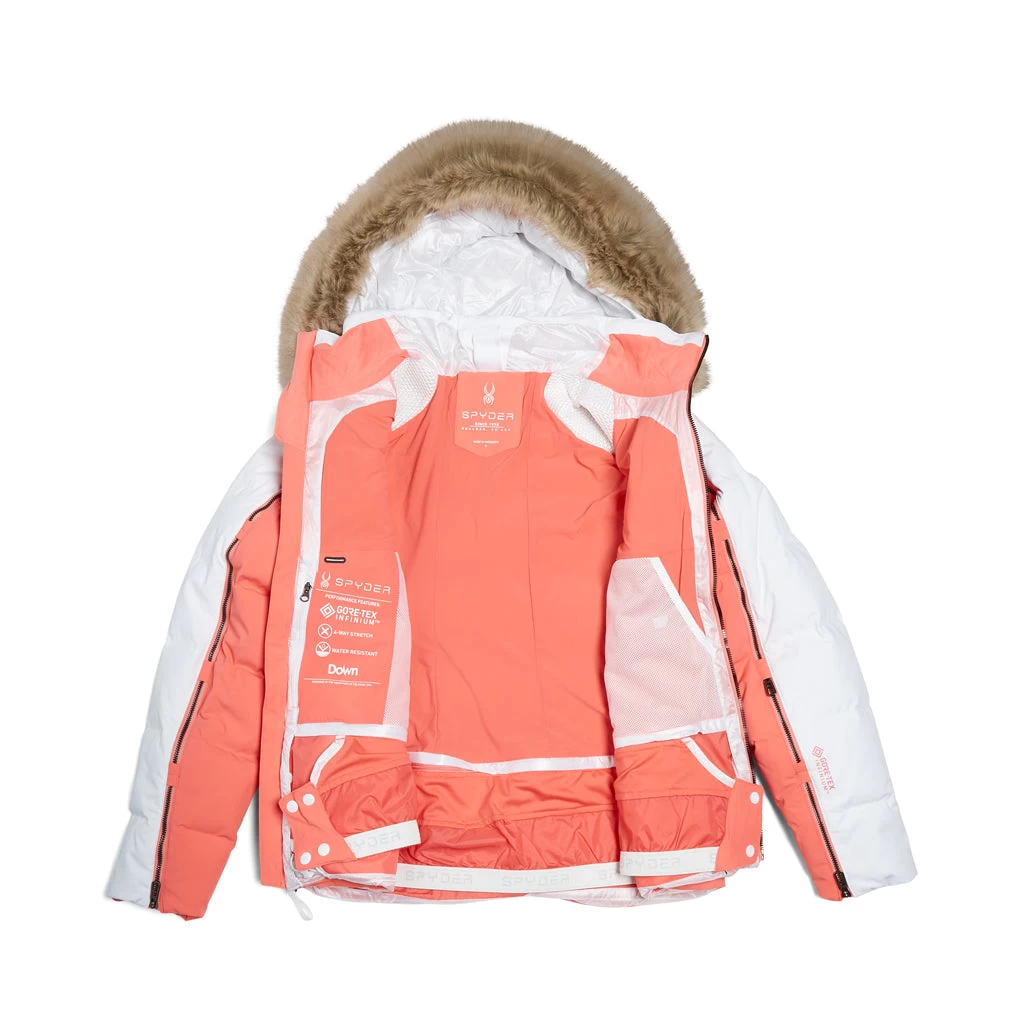 Spyder Womens Falline Faux Fur - Tropic - Image 5