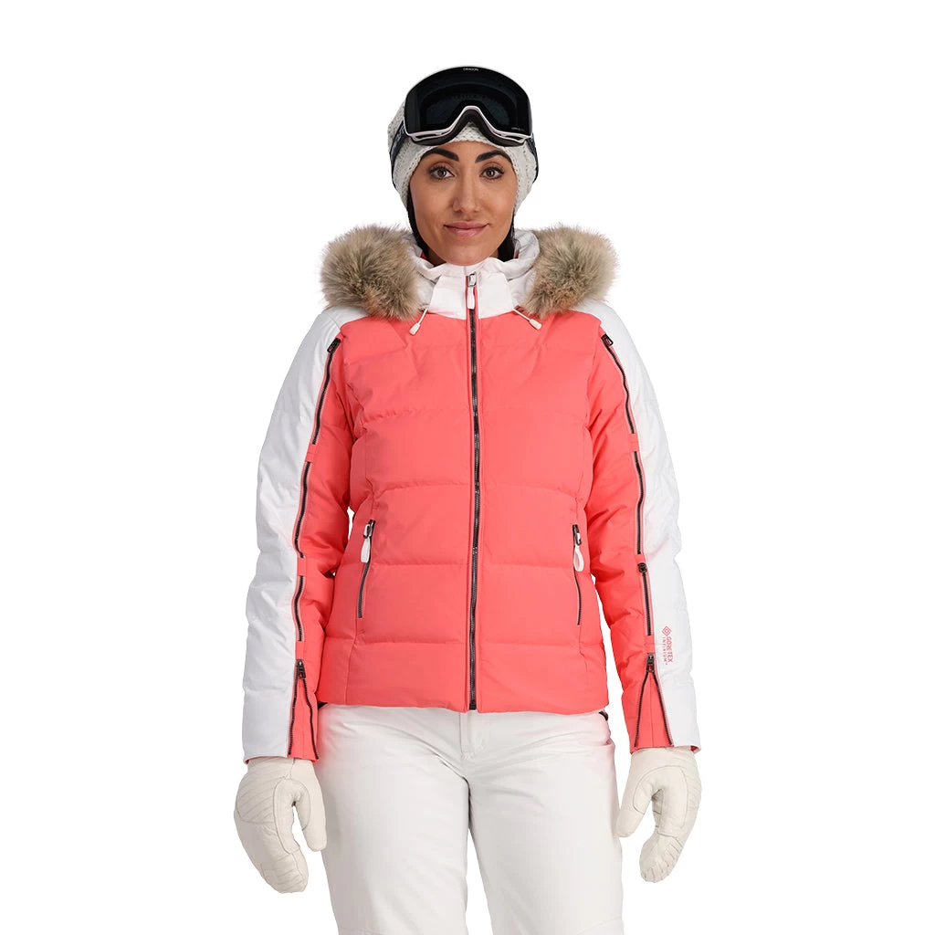 Spyder Womens Falline Faux Fur - Tropic - Image 2