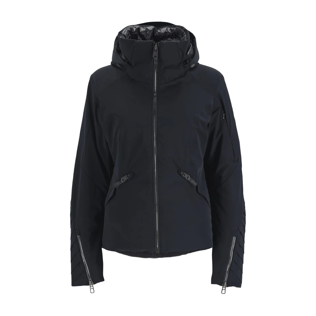 Spyder Womens Pinnacle No Faux Fur - Black