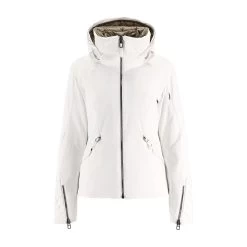 Spyder Womens Pinnacle No Faux Fur - White