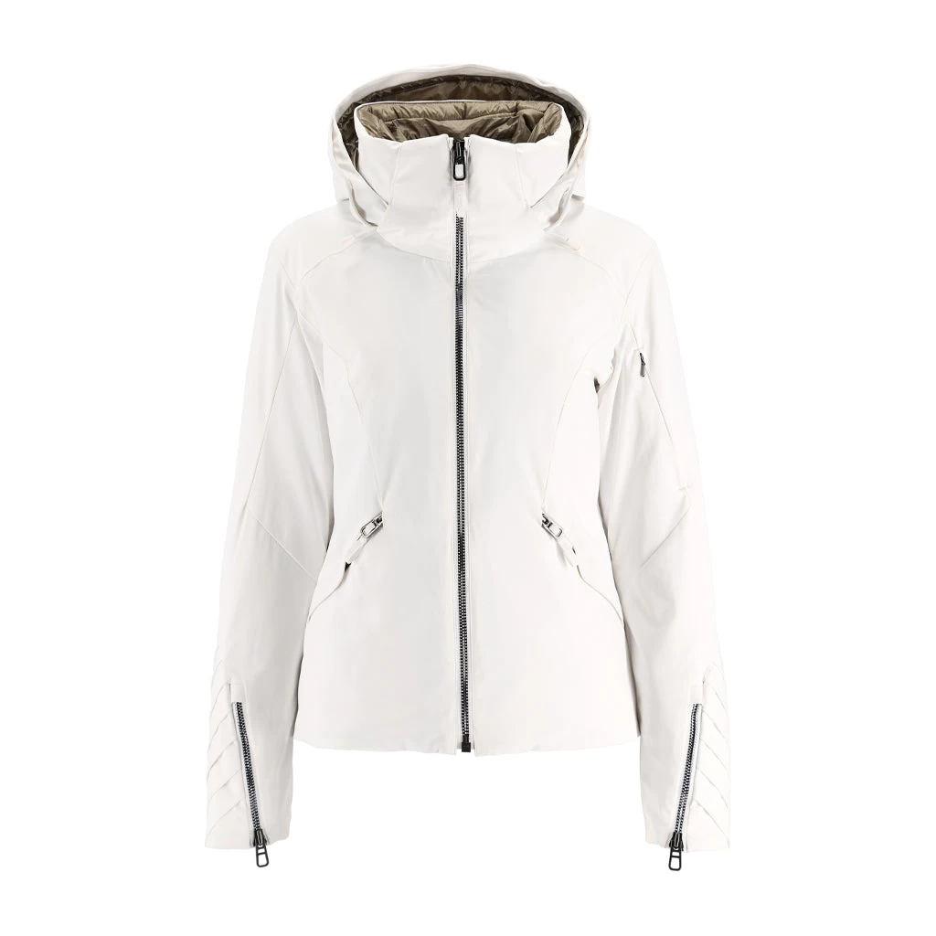 Spyder Womens Pinnacle No Faux Fur - White