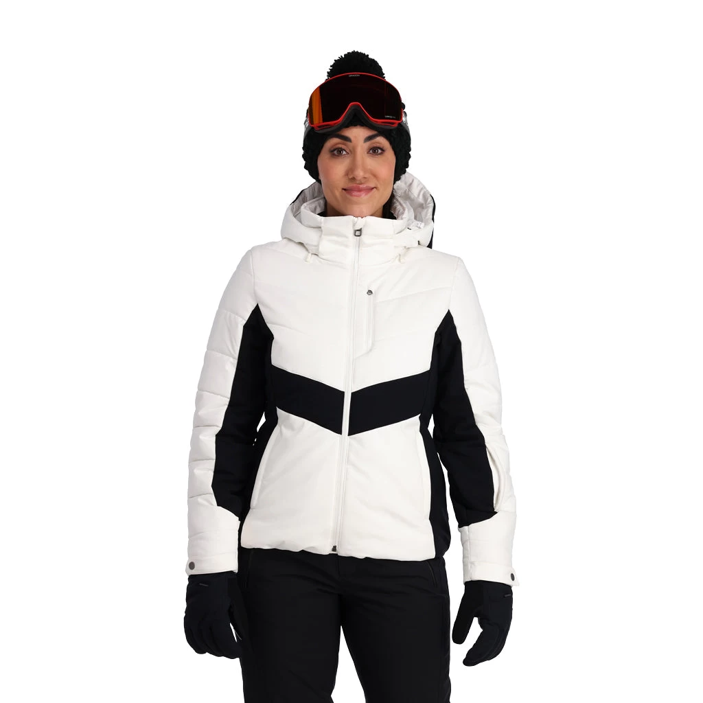 Spyder Womens Haven - White Black - Image 3