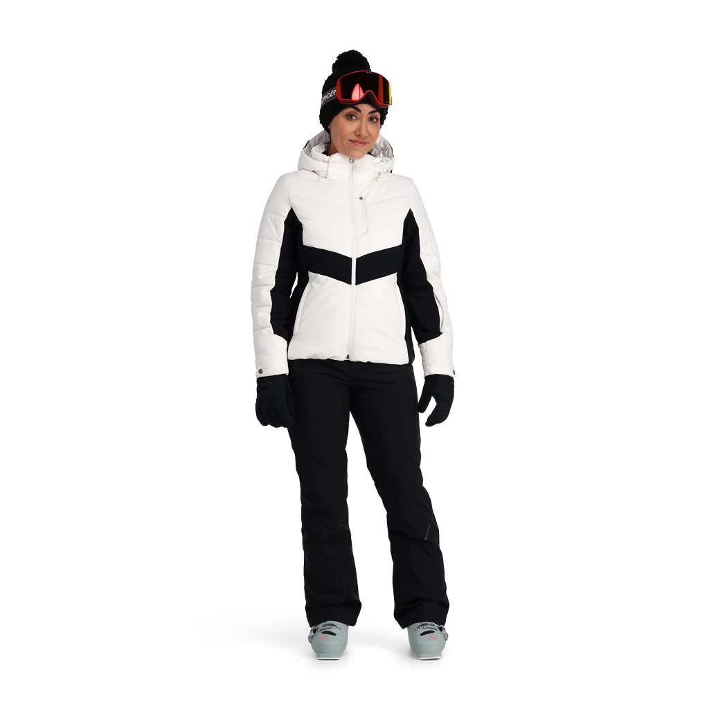 Spyder Womens Haven - White Black - Image 5