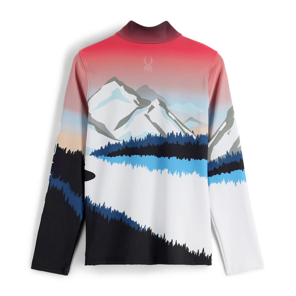 Spyder Womens Sundowner Half Zip - Tropic - Image 2