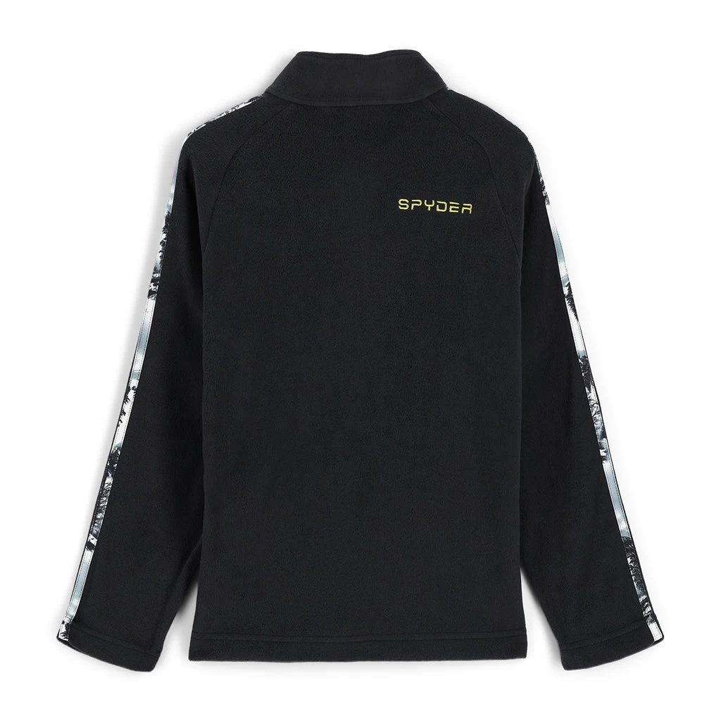 Spyder Youth Speed Half Zip - Black - Image 2