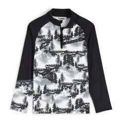 Spyder Big Boys Treeline Half Zip - Tree Line