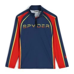 Spyder Big Boys Downhill Half Zip - Abyss