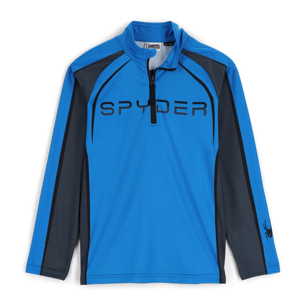 Spyder Big Boys Downhill Half Zip - Collegiate