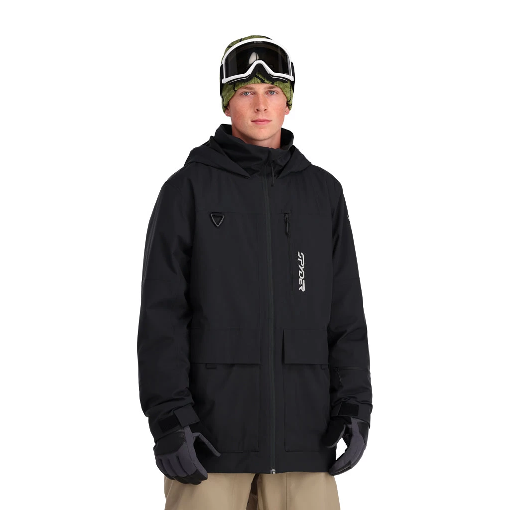 Spyder Mens Field - Black - Image 2
