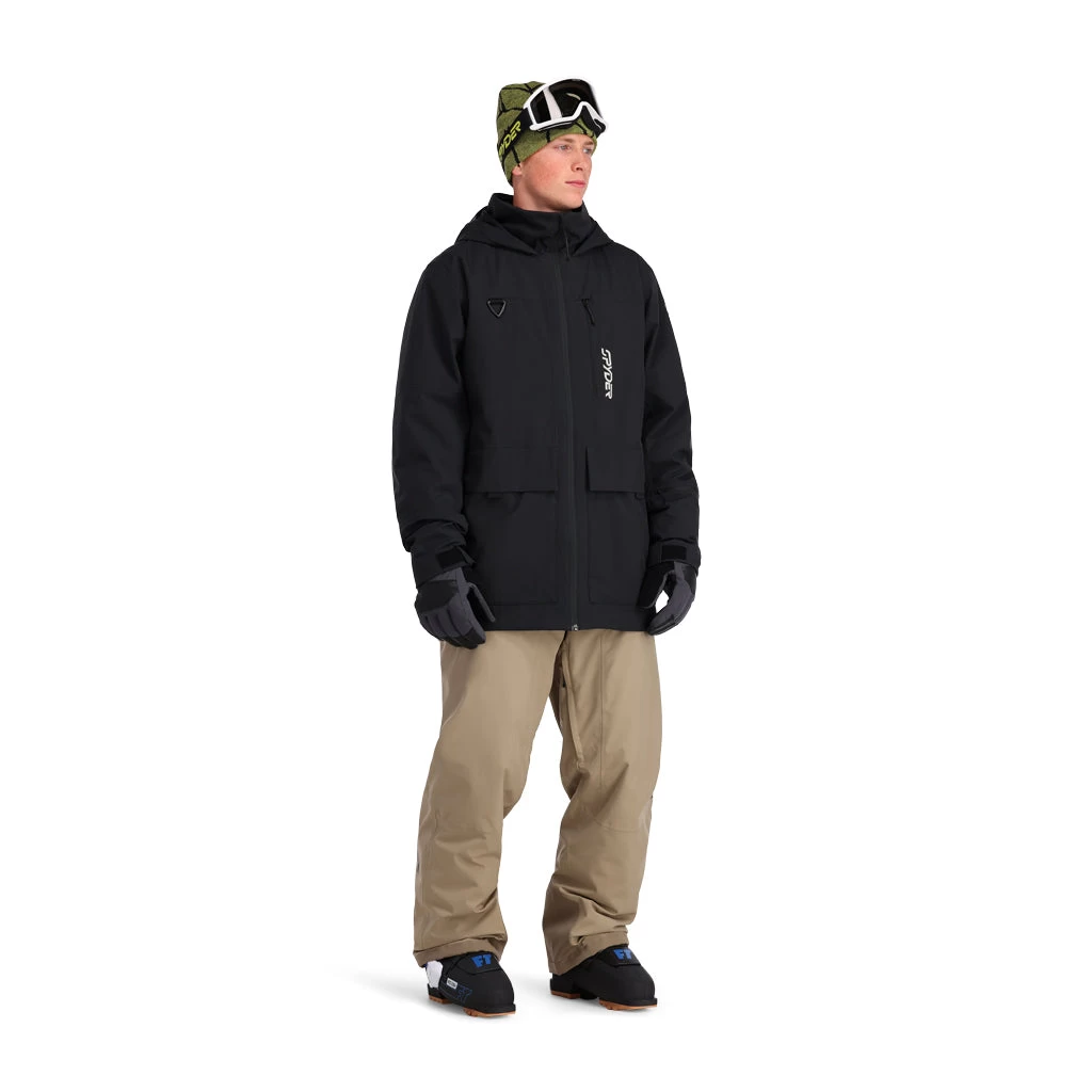 Spyder Mens Field - Black - Image 4