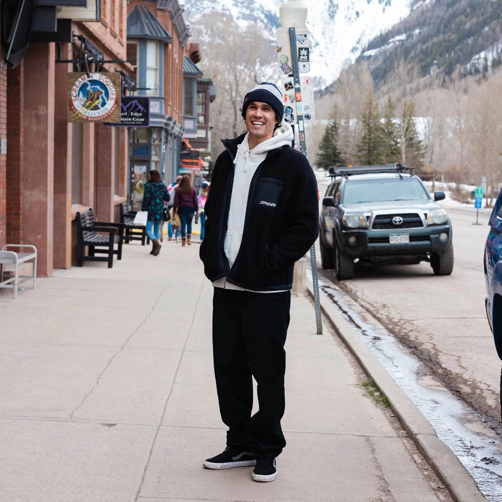 Spyder Mens Sherman Sherpa - Black