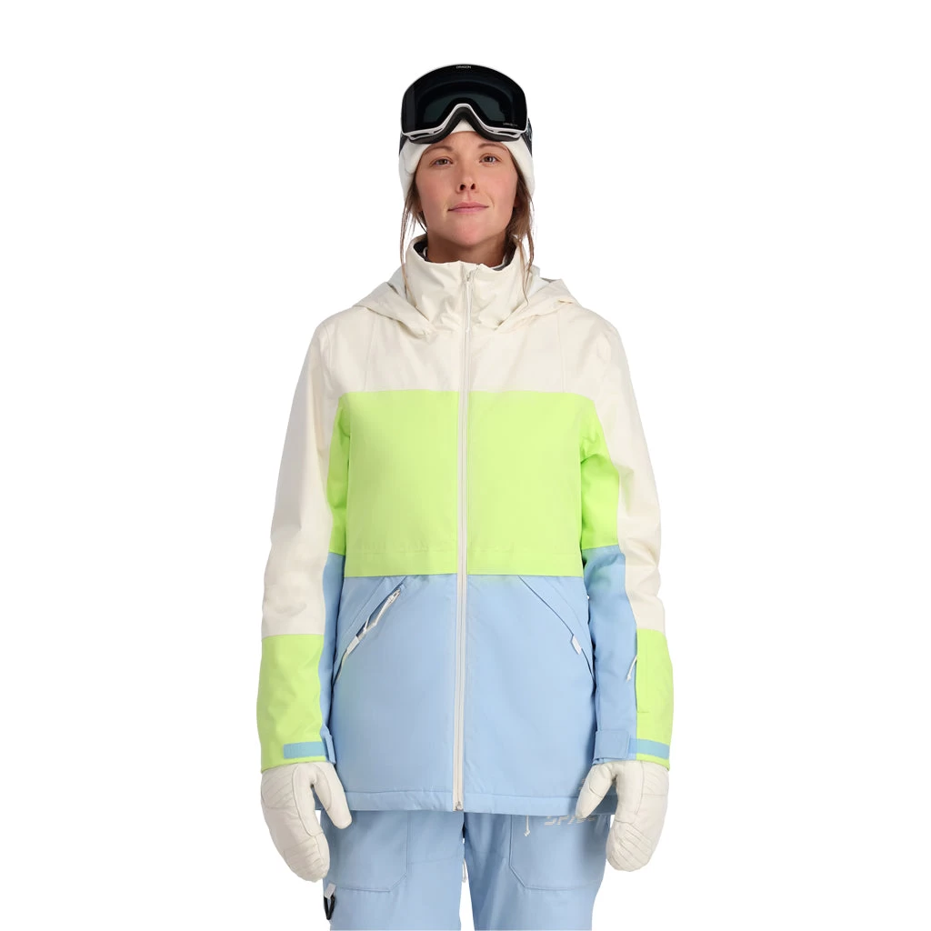 Spyder Womens Field - Powder Blue High Voltage - Image 2