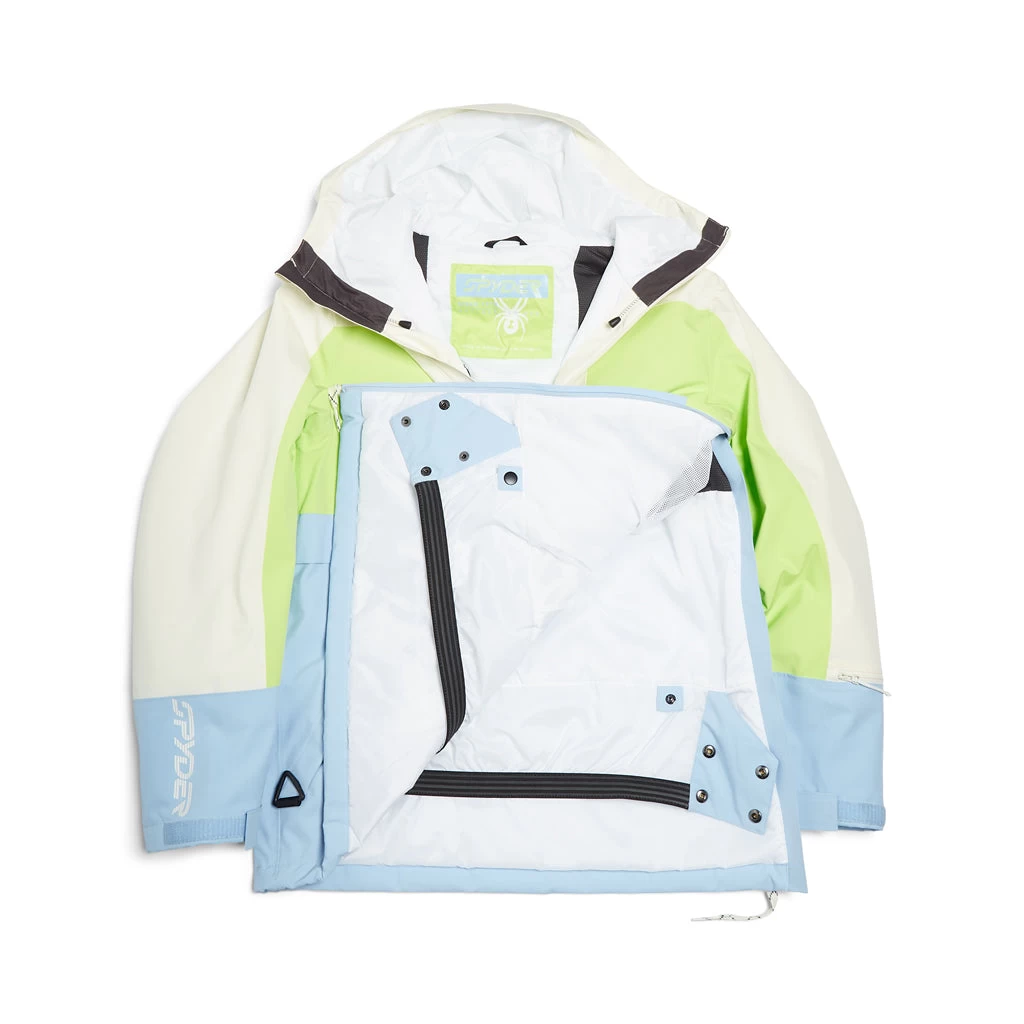 Spyder Womens All Out - Powder Blue High Voltage - Image 4