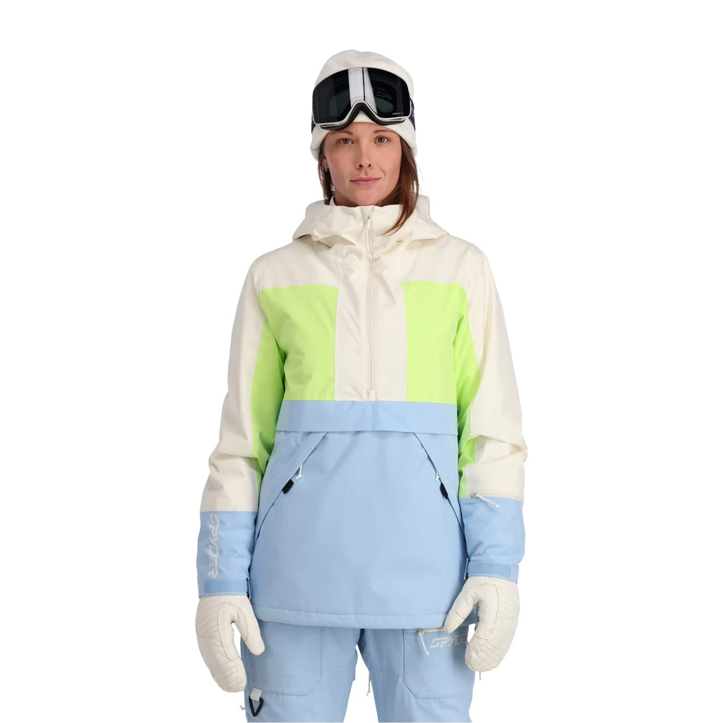 Spyder Womens All Out - Powder Blue High Voltage - Image 2