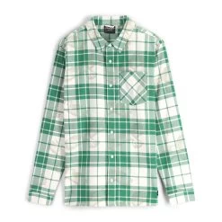 Spyder Mens Creston Flannel - Verdant Green