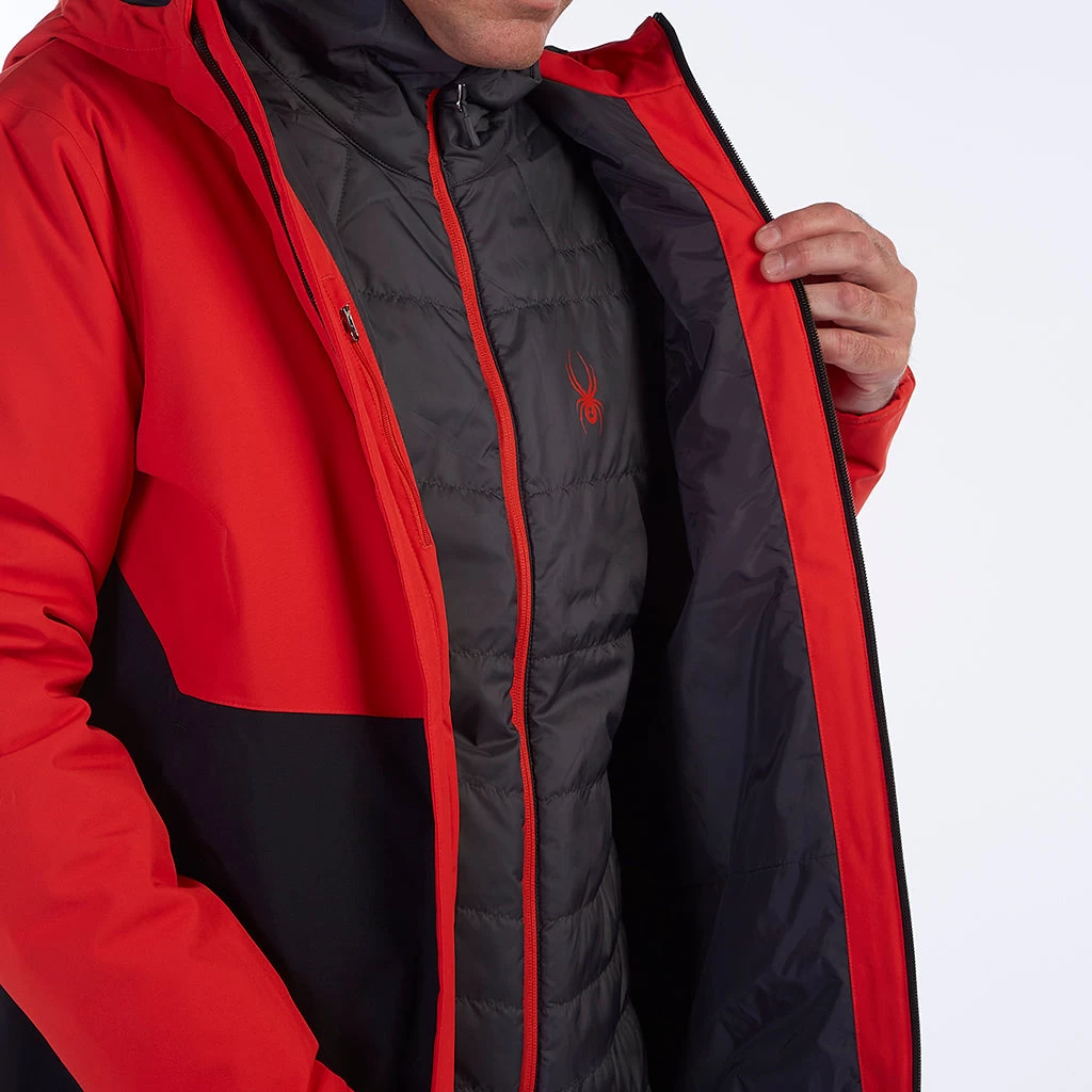 Spyder Mens Grand 3 In 1 - Black Volcano - Image 3