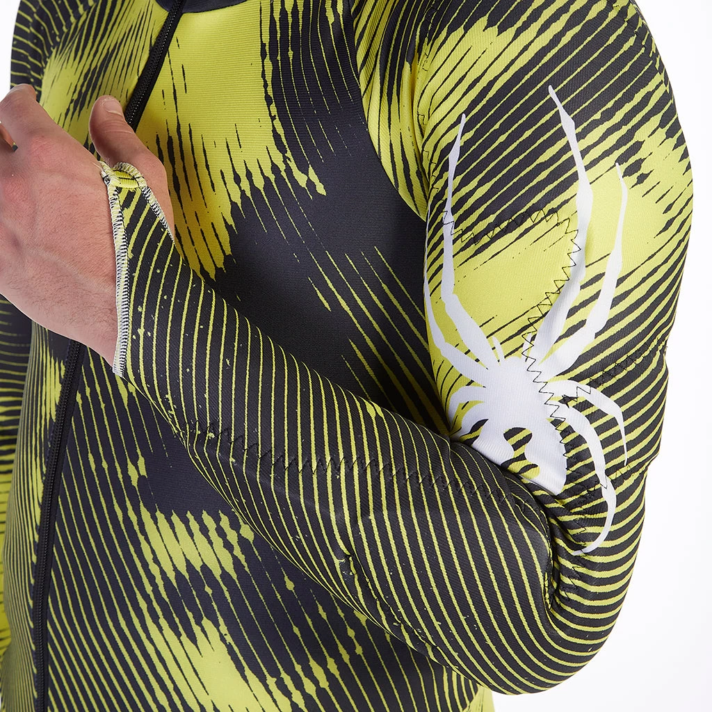 Spyder Mens Nine Ninety - Black Citron - Image 4