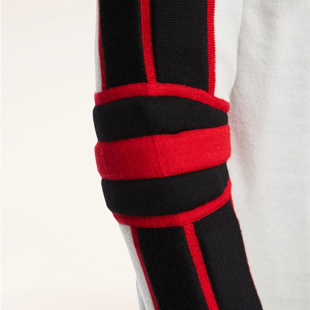 Mens Spyder X Brooks Brothers Crewneck - White - Image 5